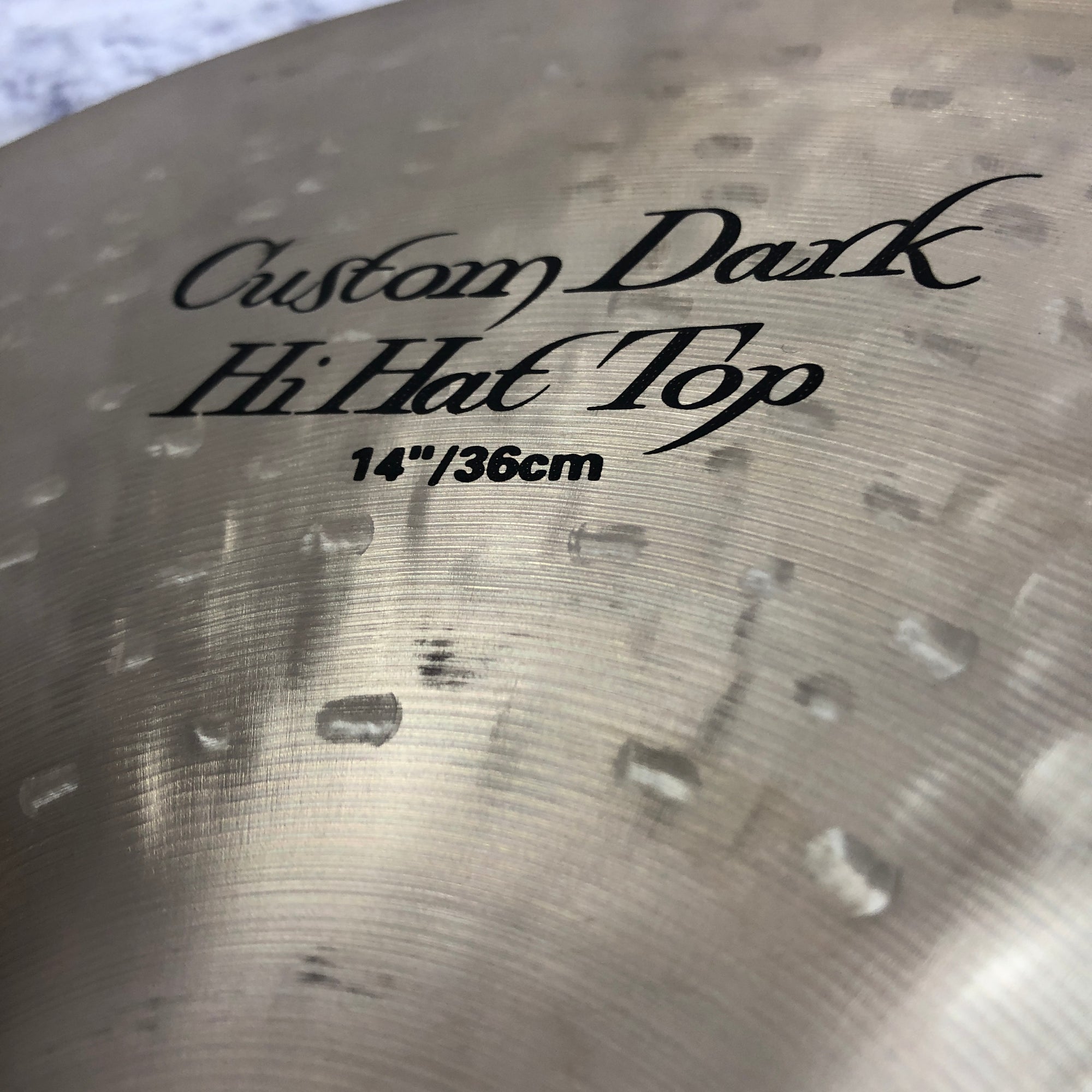 Zildjian 14in K Custom Dark Hi Hat Cymbal Pair