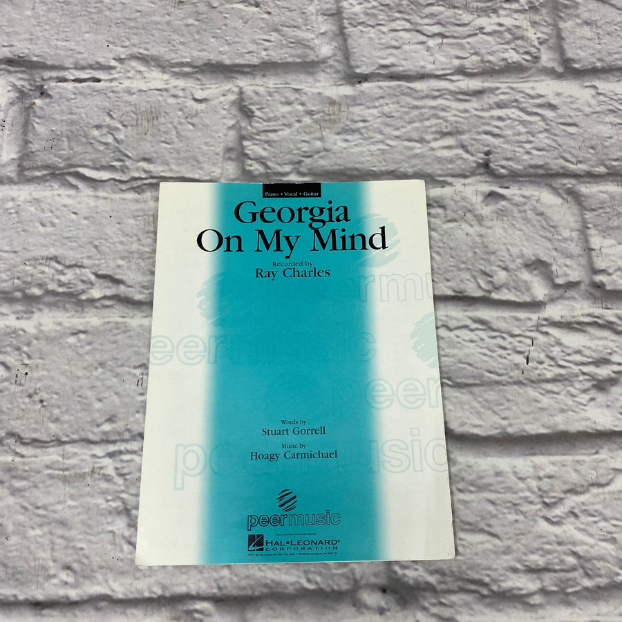 Hal Leonard Georgia On My Mind Piano Sheet Music
