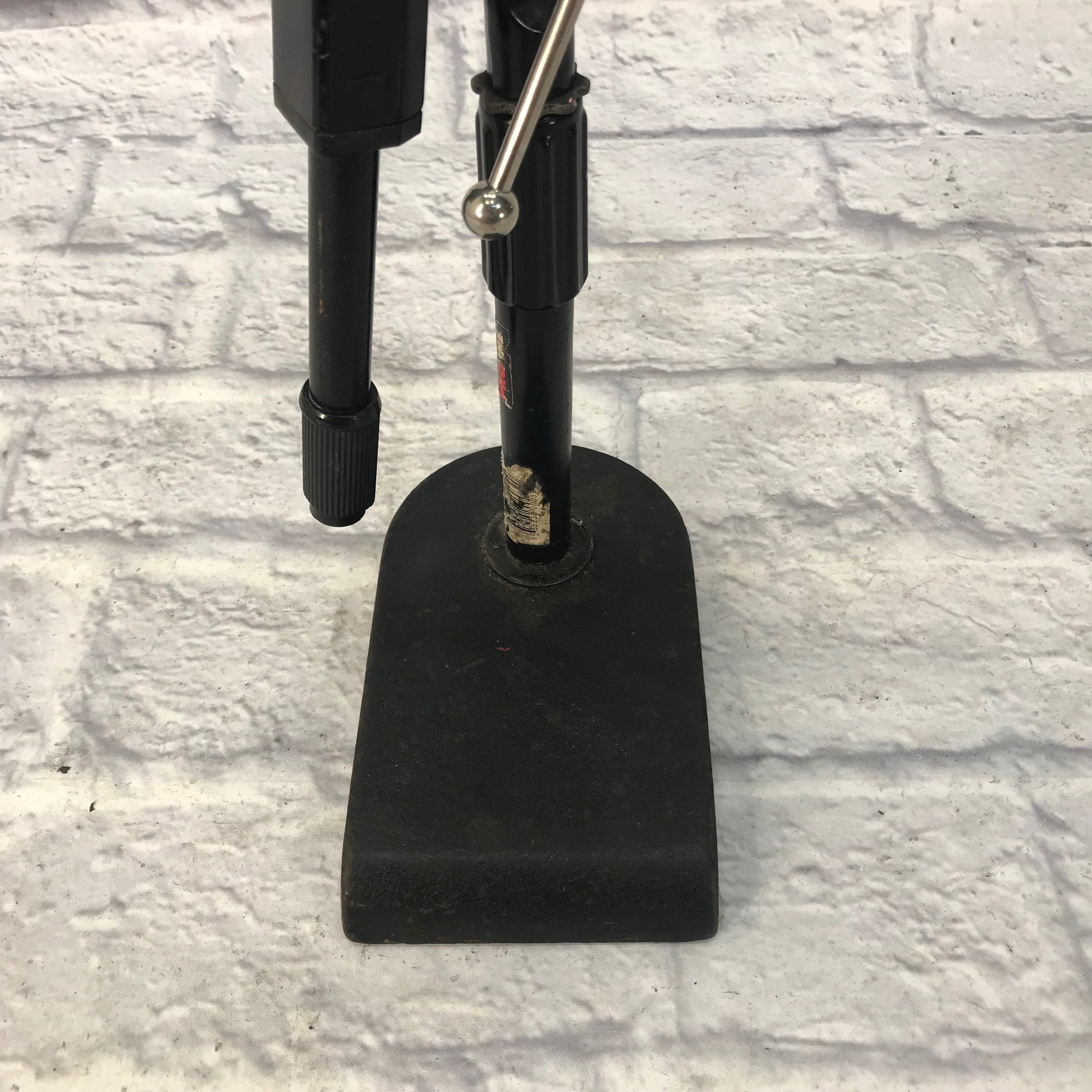 Short Boom Microphone Stand with Heavy Base
