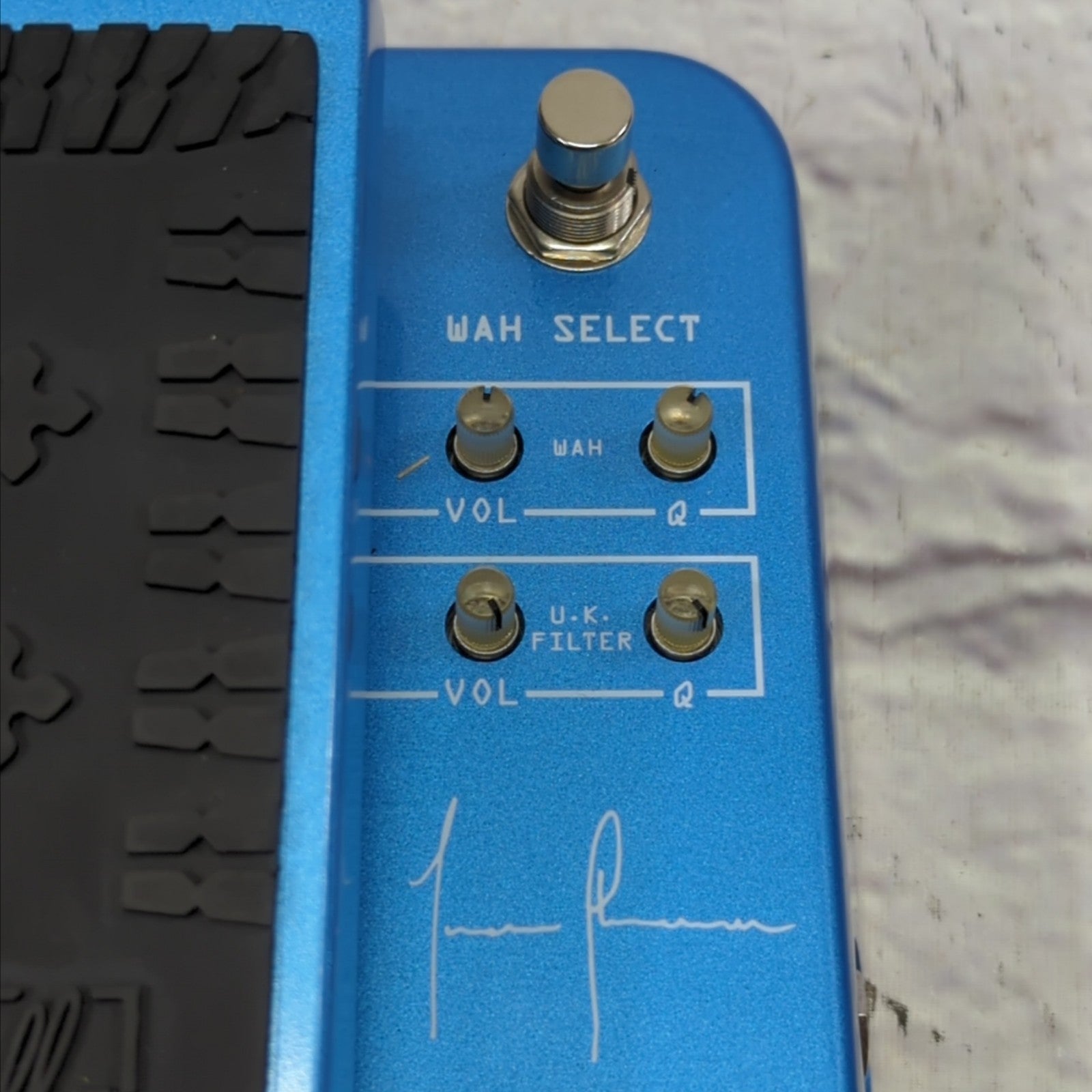 Dunlop Justin Chancellor Signature Cry Baby Wah Pedal