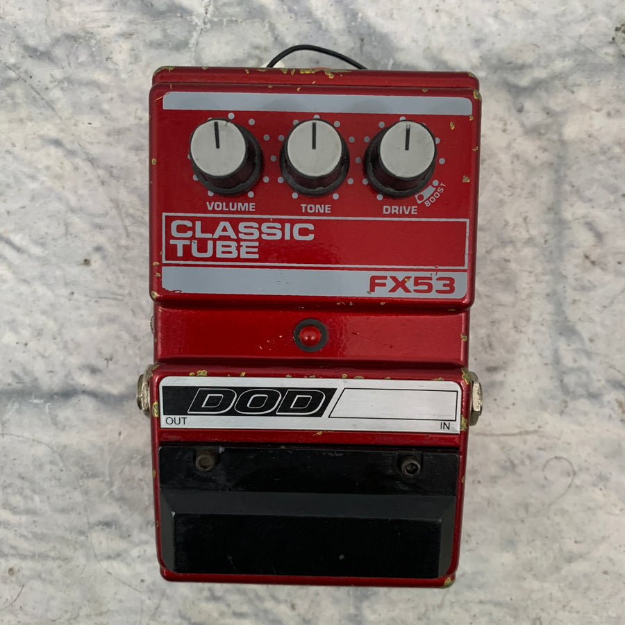 DOD FX53 Classic Tube Overdrive Pedal