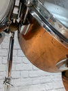 Ludwig Copper Timbale Set 13 14 with Stand Timbales