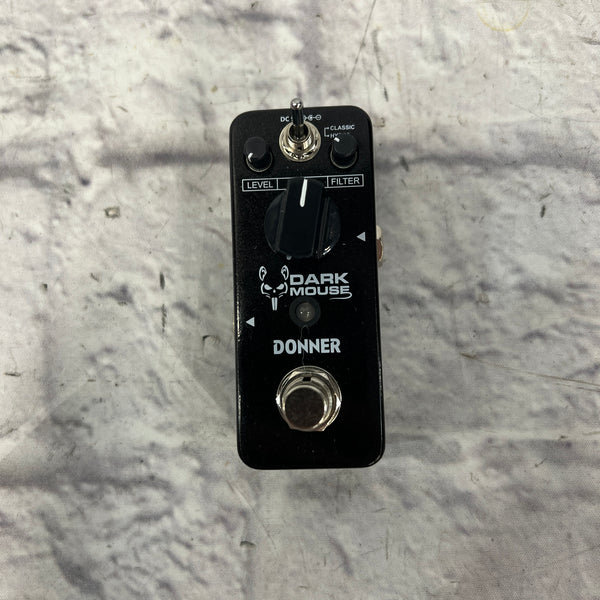 Donner Dark Mouse Rat Style Mini Distortion Pedal