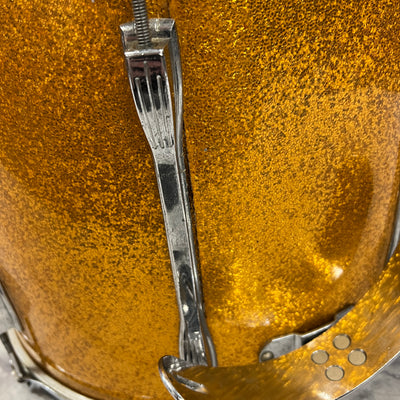 Ludwig B/O Field Snare Drum Orange Sparkle 15x12"