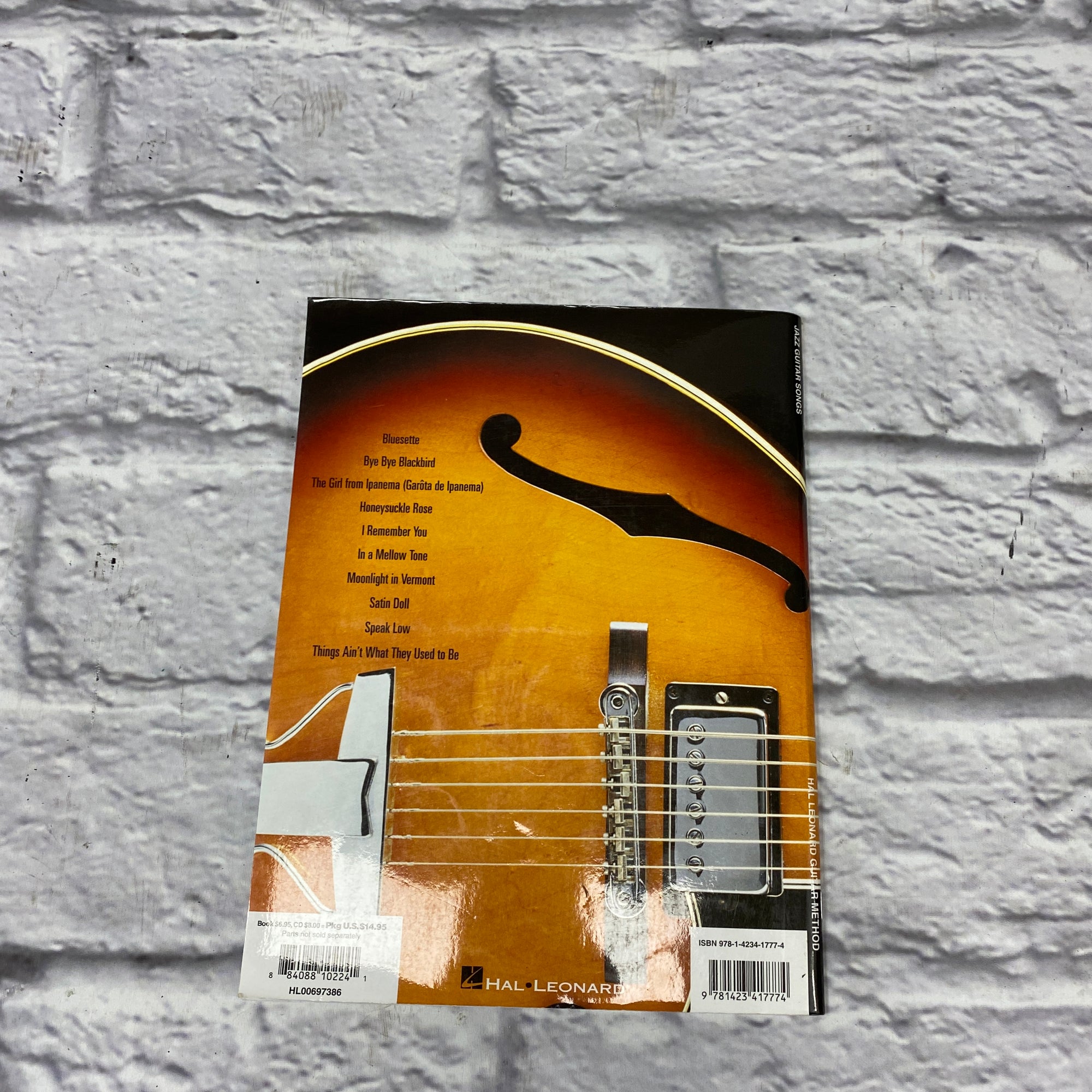 Hal Leonard Jazz Guitar Songs Book