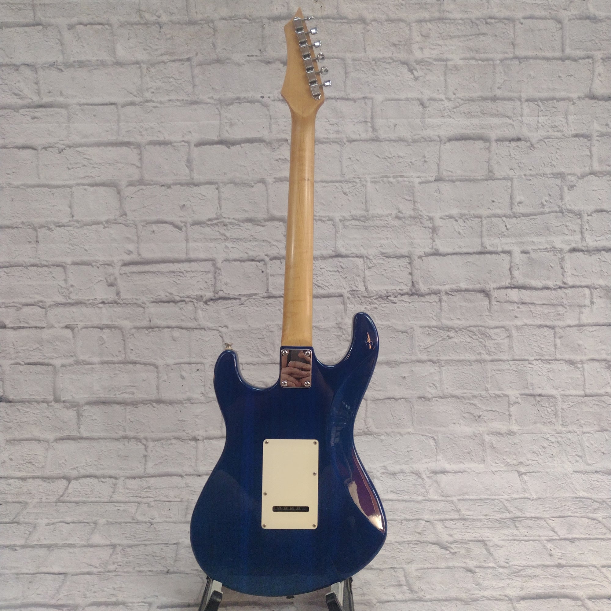 Brownsville Strat Style Electric Guitar - Blue