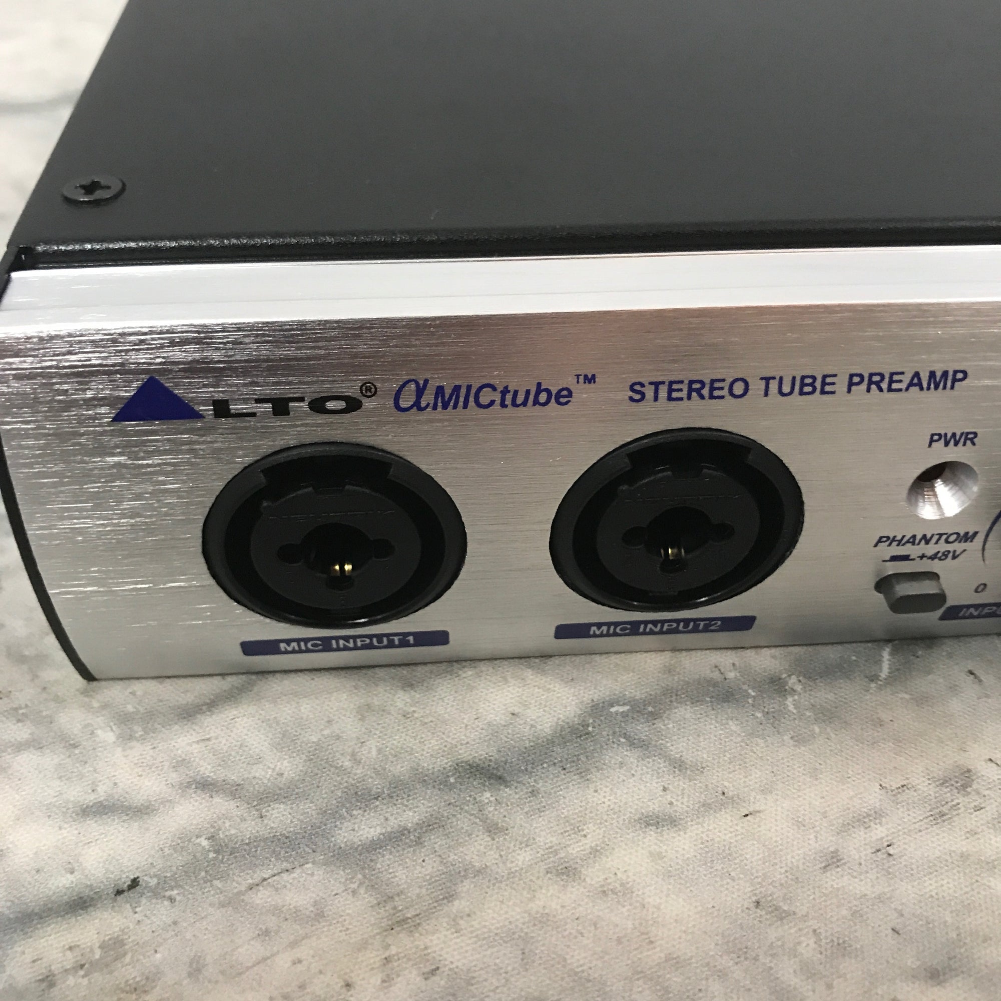 Alto Alpha MICTube 2 Channel Preamp