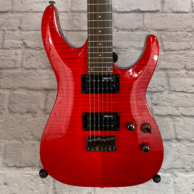 ESP LTD H101-FM Electric Guitar Red Flame
