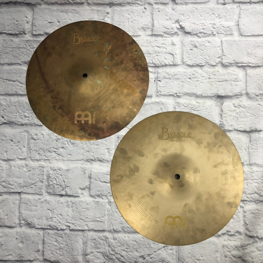 Meinl 14in Byzanze Sand Hi Hat Cymbal Pair