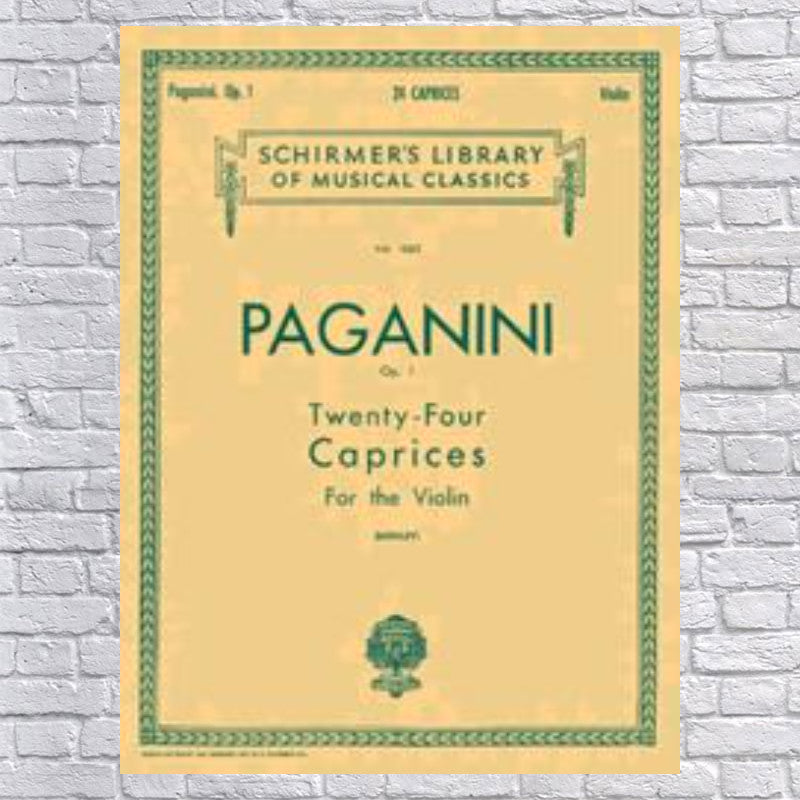 Paganini: Twenty-Four Caprices for the Violin, Op. 1