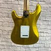 Gatto Strat Style Candy Yellow EMG Electric Guitar