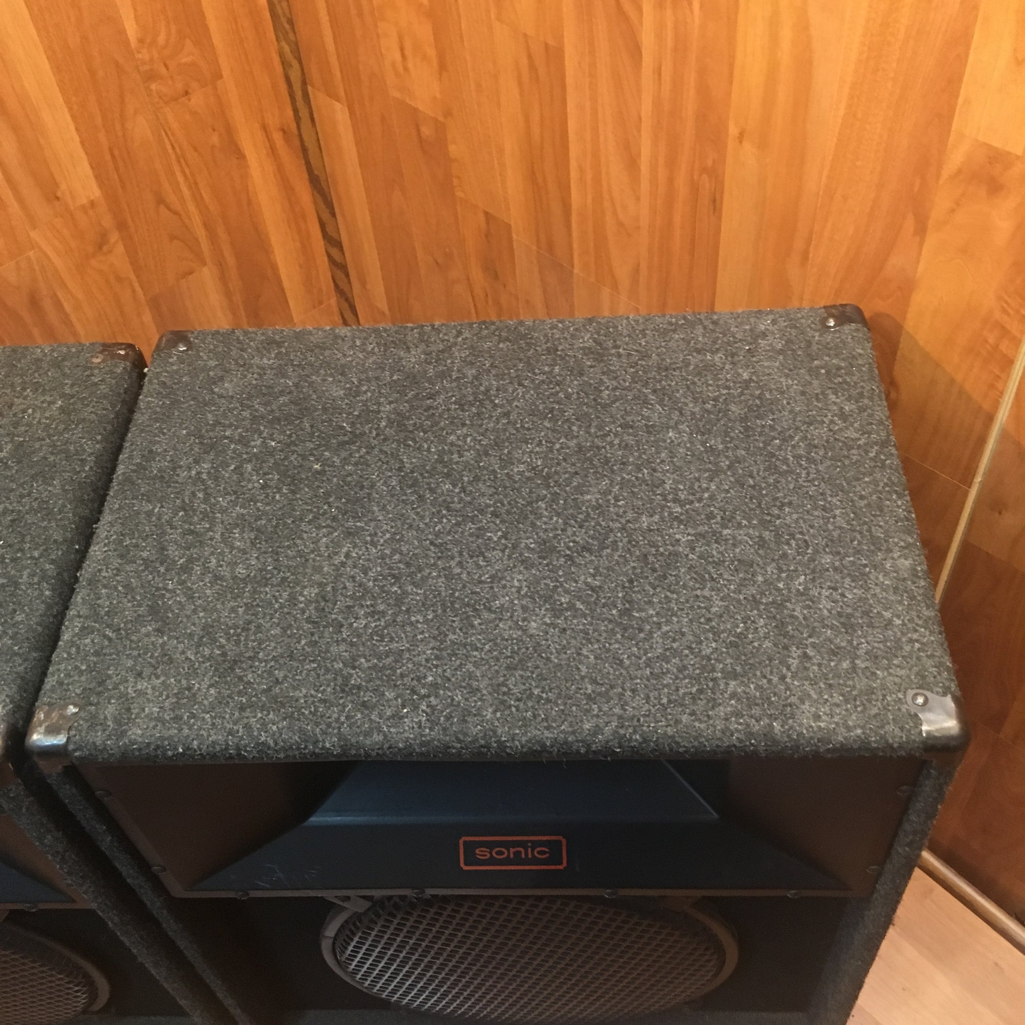 Sonic 15in + Tweeter Passive Speakers (1 blown)