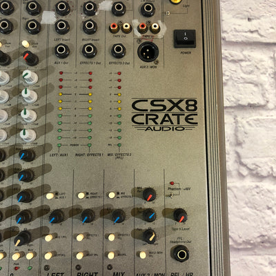 Crate CS86 8 Channel Passive Mixer