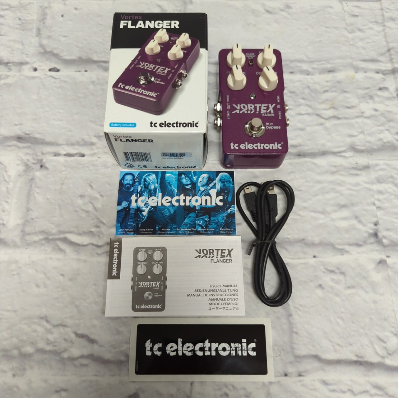 TC Electronic Vortex Flanger Pedal