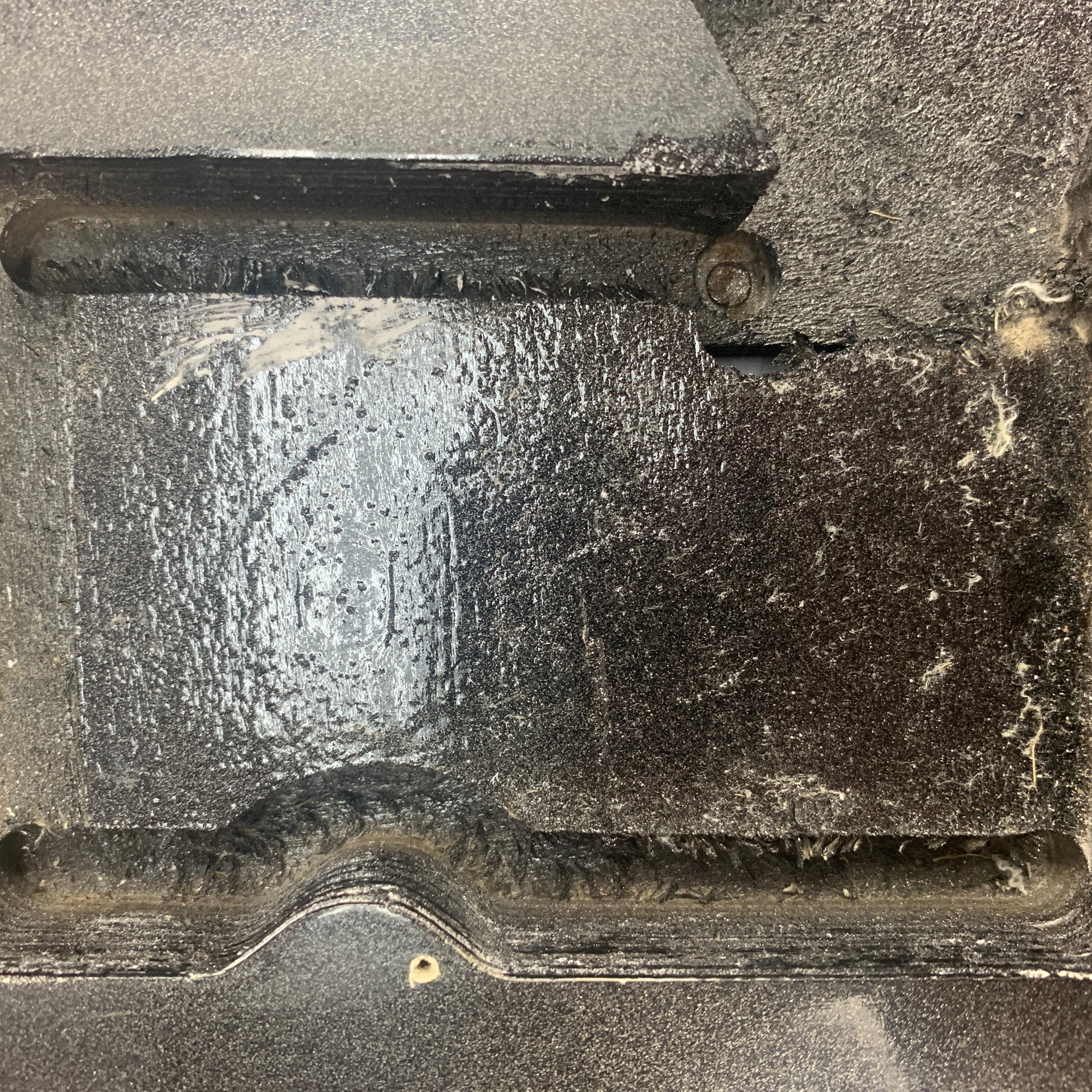 Unknown Strat Body - Dark Grey Metallic