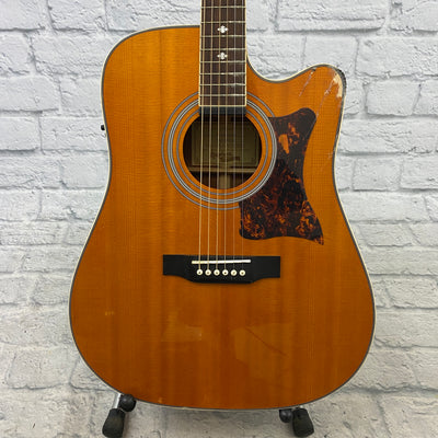 Epiphone Masterbuilt DR-500 MCE Natural Natural