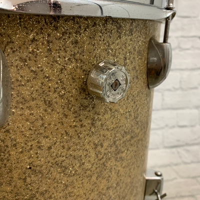 Unknown Brand MIJ Floor Tom 14" x 16" Gold Sparkle