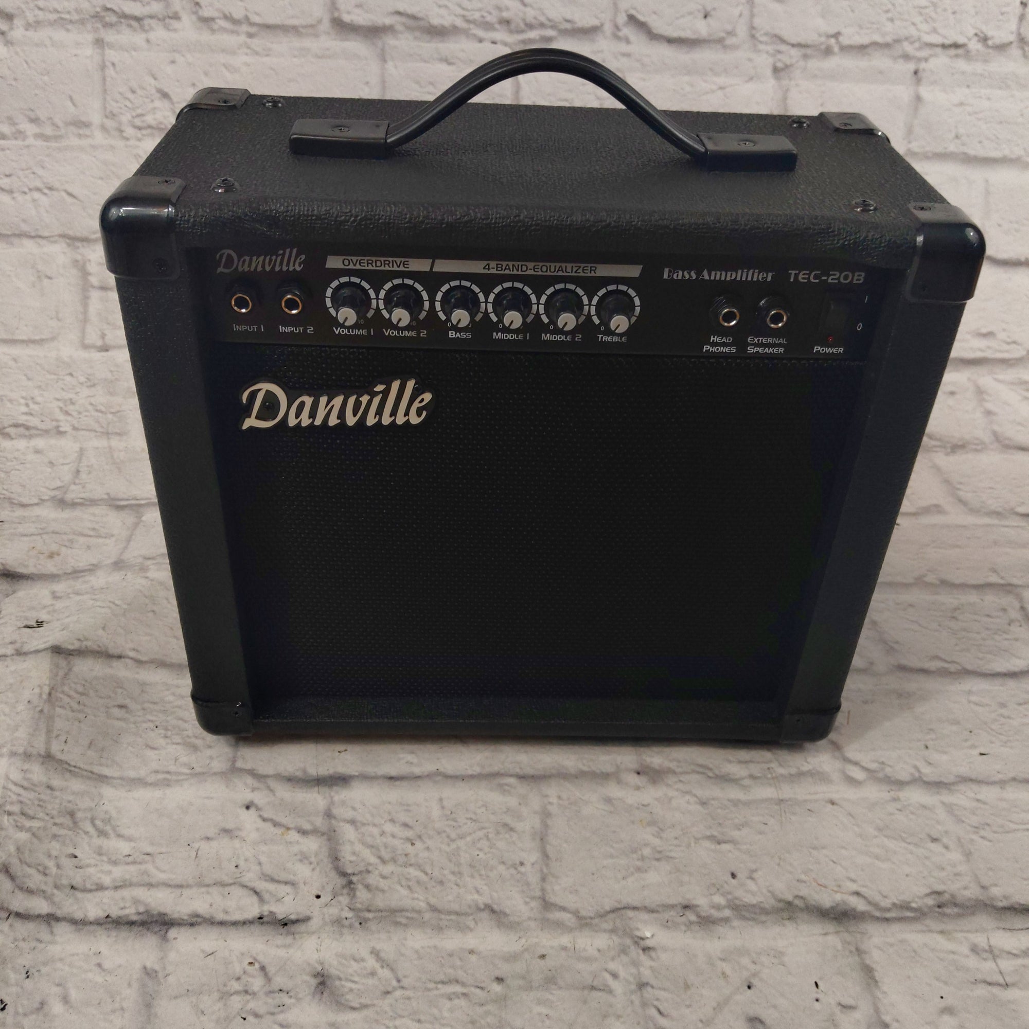 Danville TEC-20B 8" Bass Guitar Combo Amp