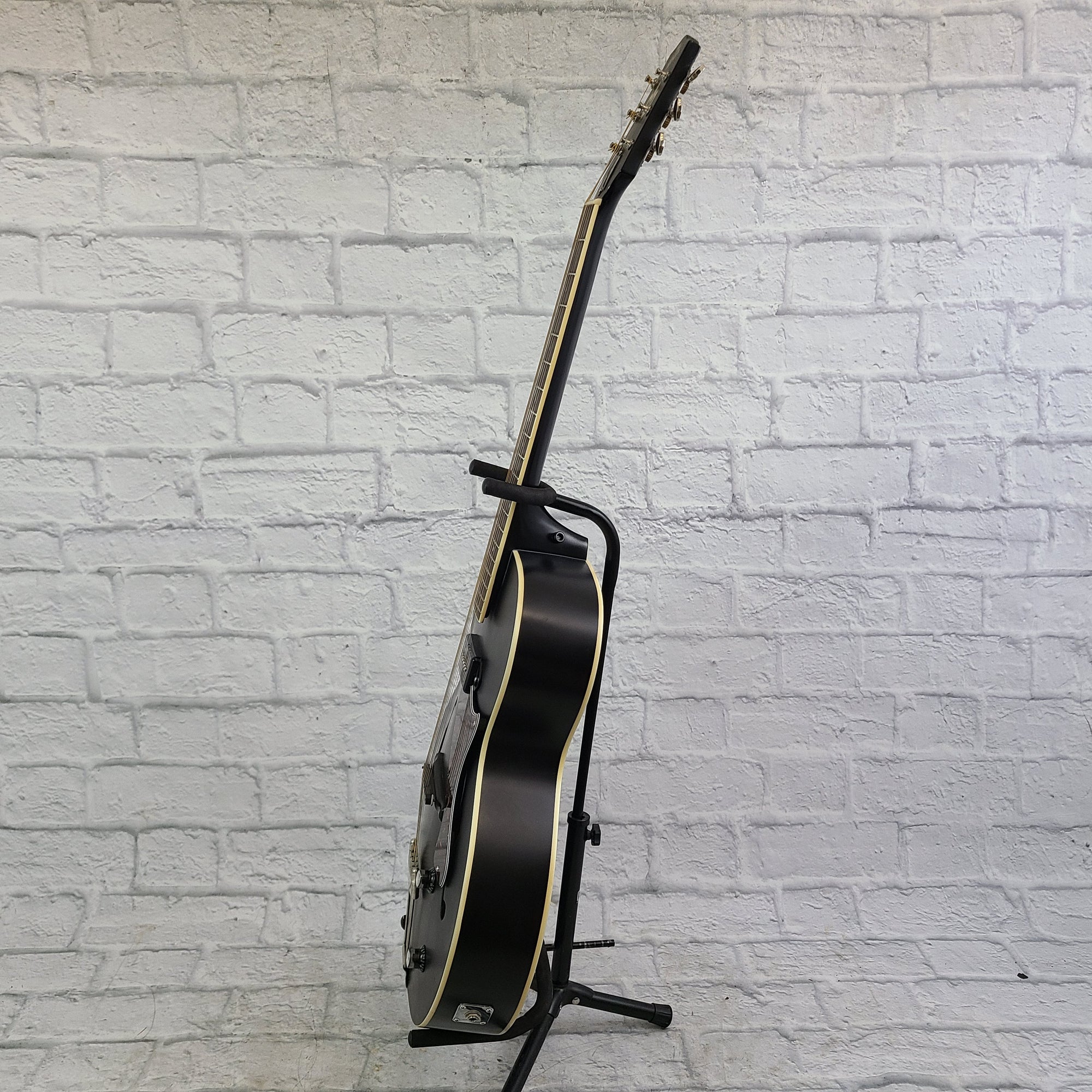 The Loar LH-309 BKM Hollowbody Electric - Matte Black