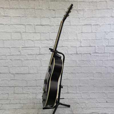 The Loar LH-309 BKM Hollowbody Electric - Matte Black