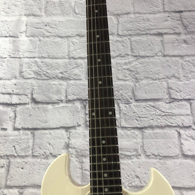 First Act 222 Adam Levine White Electric Guitar