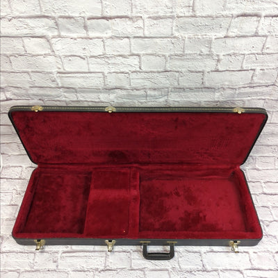 Unknown Solid Body Electric Guitar Hard Case