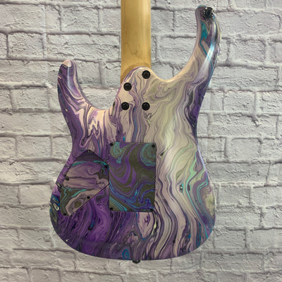 Spear Gladius Purple Swirl Electric Guitar