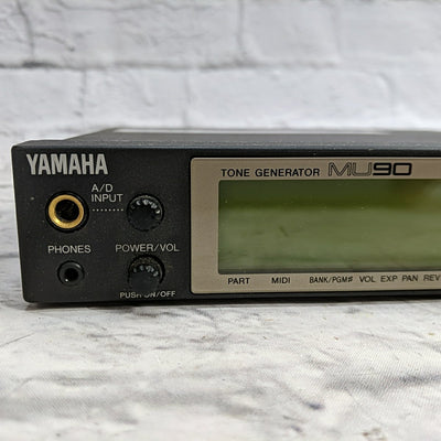 YAMAHA ヤマハ Tone Generator 音源モジュール MU90 YAMAHA MU90 Tone Generator Demo - YouTube