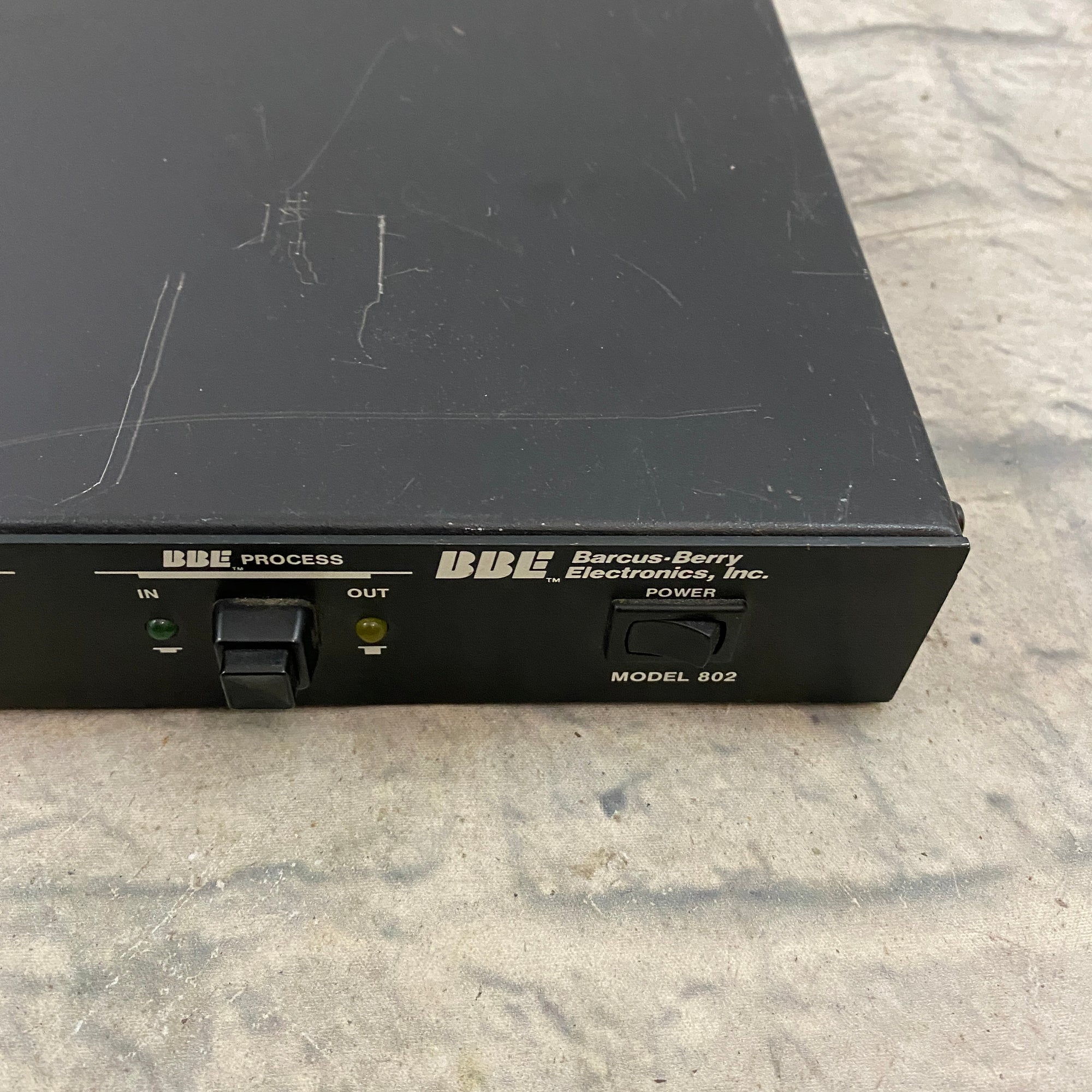 BBE ラックエフェクタ アメリカ製品￼SONIC MAXIMI 動作確認済み BBE model 401 sonic maximizer マキシマイザー - m592
