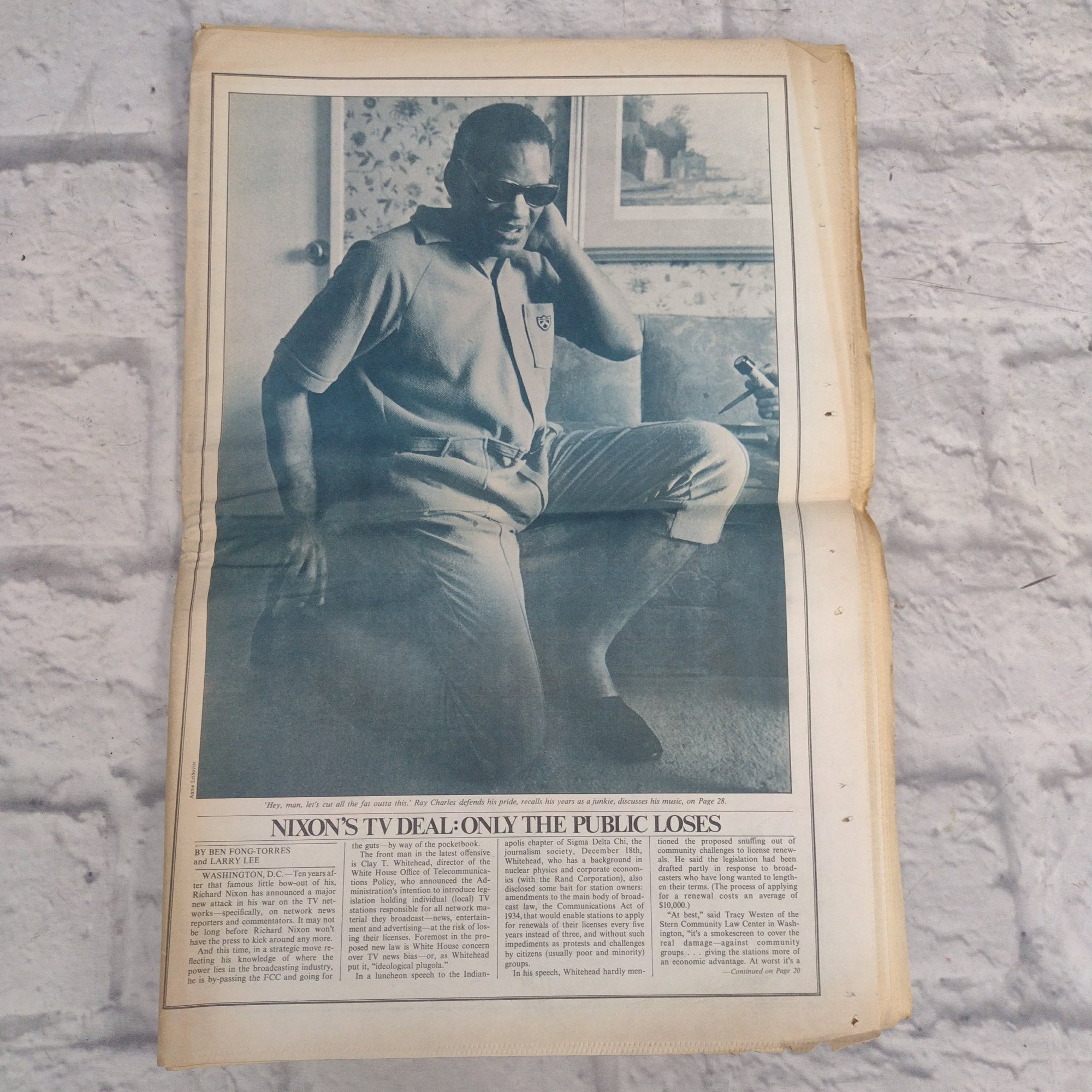 Vintage Rolling Stone Magazine - No 126 January 18 1973 - Tom Wolfe