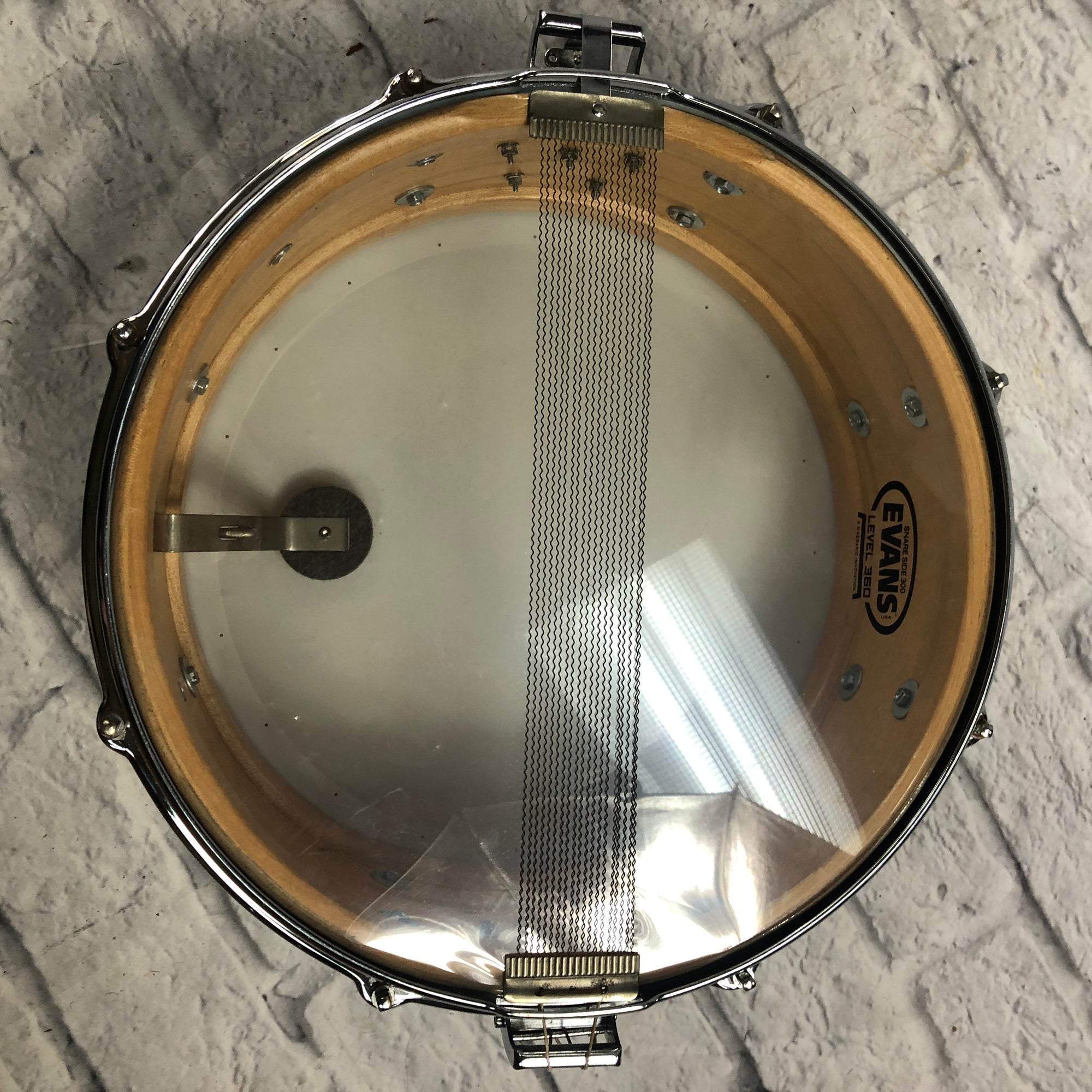 Vintage Slingerland 14 x 5.5 Radio King Snare - Blue Sparkle