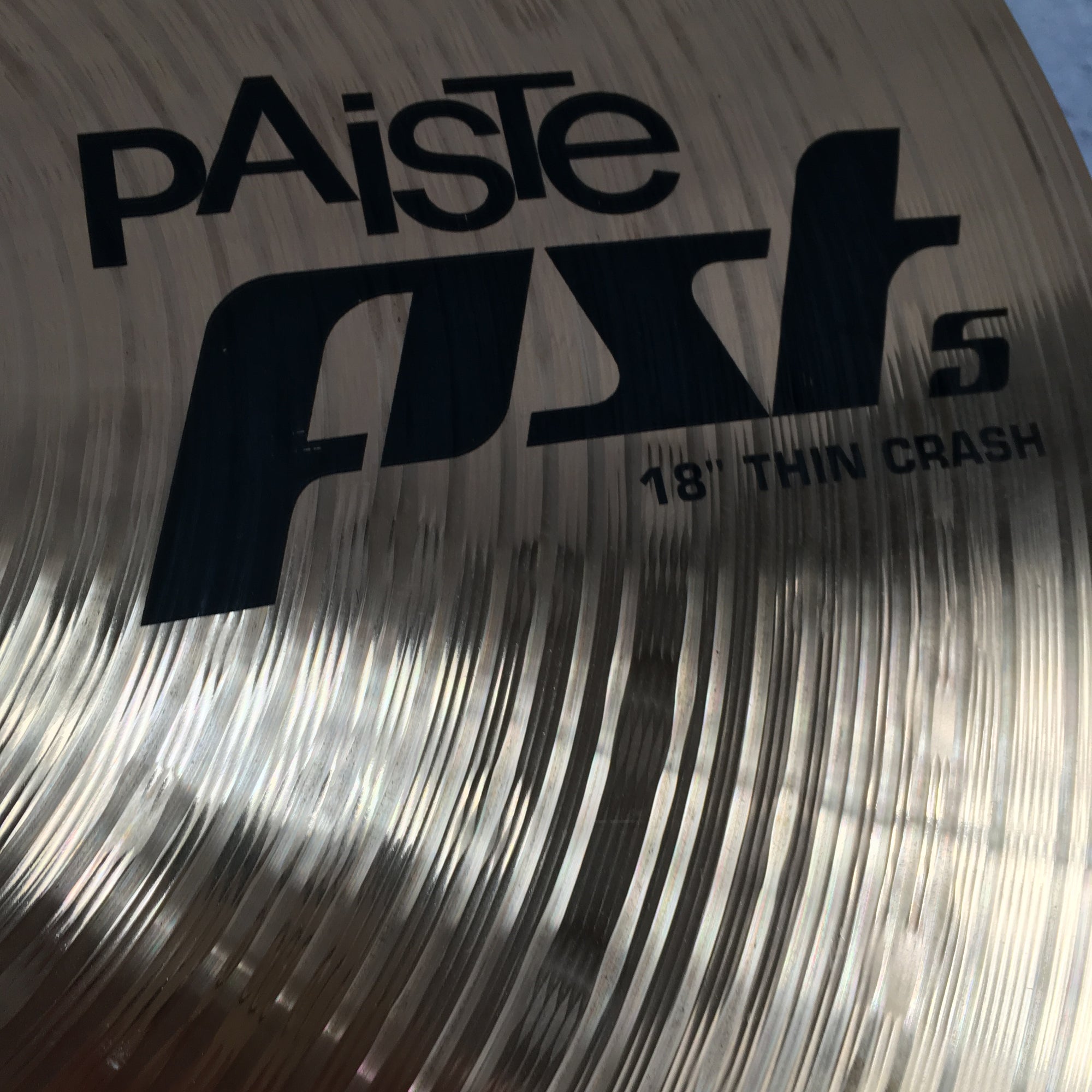 Paiste 18in PST5 Thin Crash Cymbal