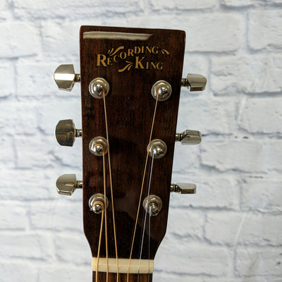 Recording King RD-06w Acoustic Guitar AS IS