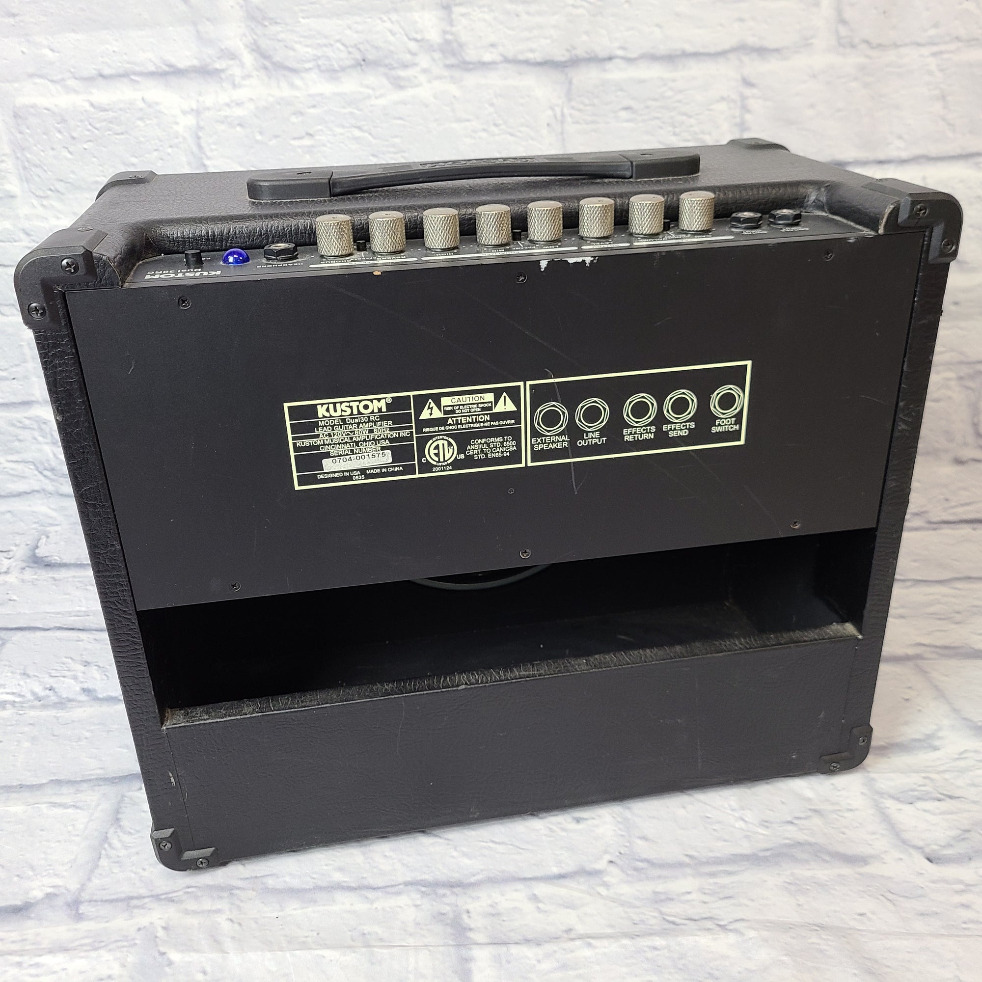 Kustom Dual 30RC Solid State Guitar Combo Amp