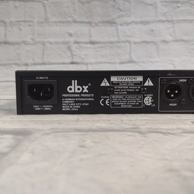 DBX 223xs Stereo Cross Over