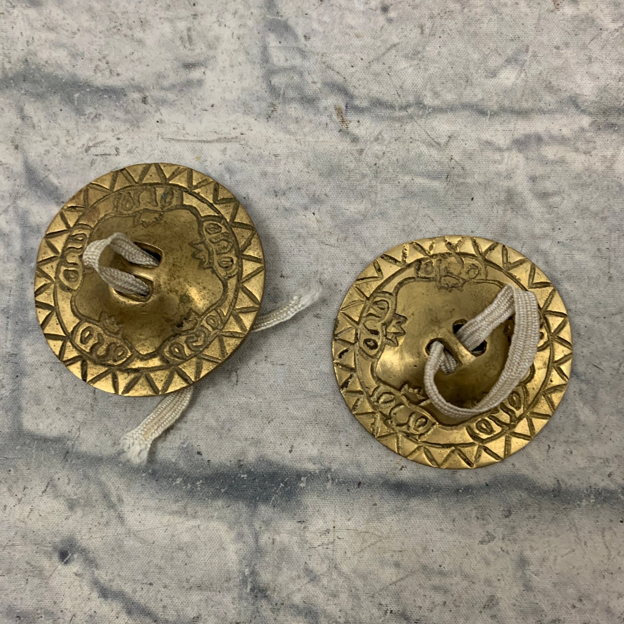 Engraved Finger Cymbals