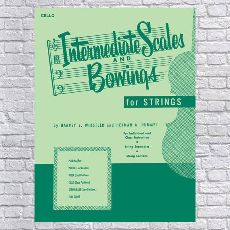 Intermediate Scales and Bowings - Cello Book (Paperback)