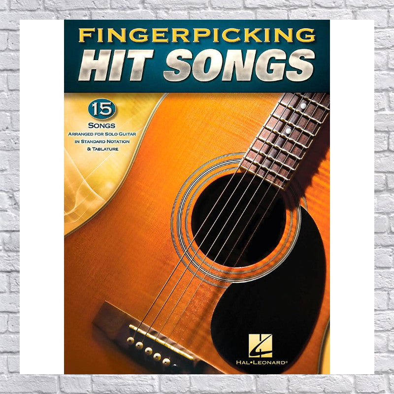 Hal Leonard Fingerpicking Hit Songs-Guitar Solo-Tab