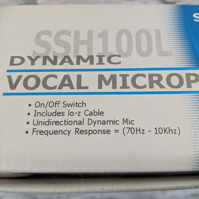 SLM Hardware SSH100L Dynamic Microphone