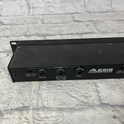 Alesis 3630 Dual Channel Compressor Limiter w/ Gate Rack Unit - no pwr supply