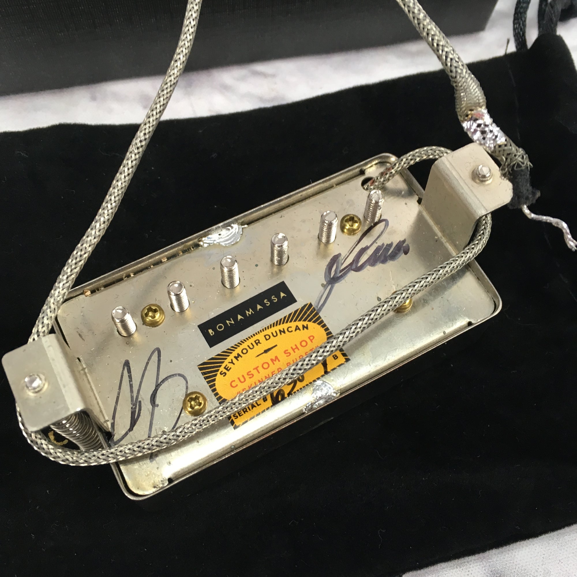 ** Seymour Duncan Bonamassa Skinner Burst Nickel Humbucker Set #638