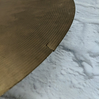 Paiste 404 Brown Label 18 CRACKED Crash Cymbal