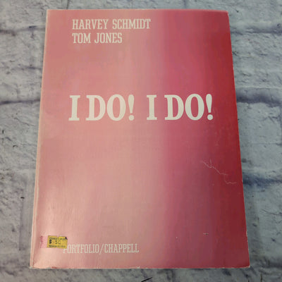 I Do! I Do! Harvey Schmidt Tom Jones Vocal Score Book