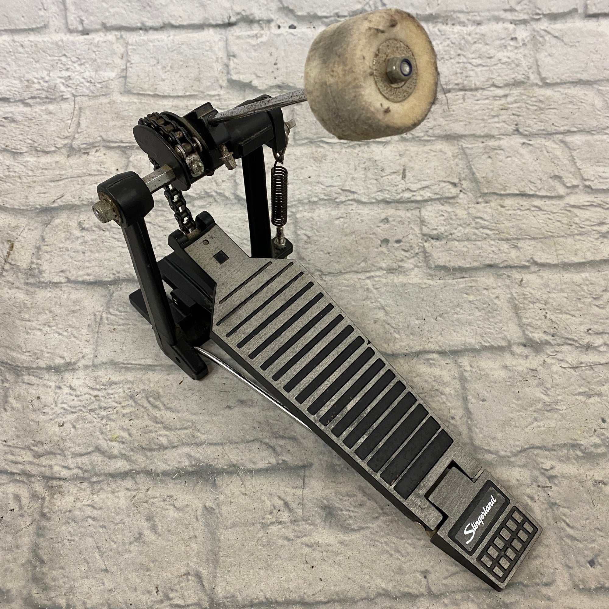 Slingerland Chain Drive Kick Drum Pedal Sticker Label