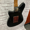 Reverend Double Agent Black Electric Guitar