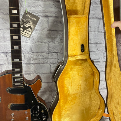 Vintage 70s El Degas Recording MIJ Walnut Electric Guitar project AS-IS