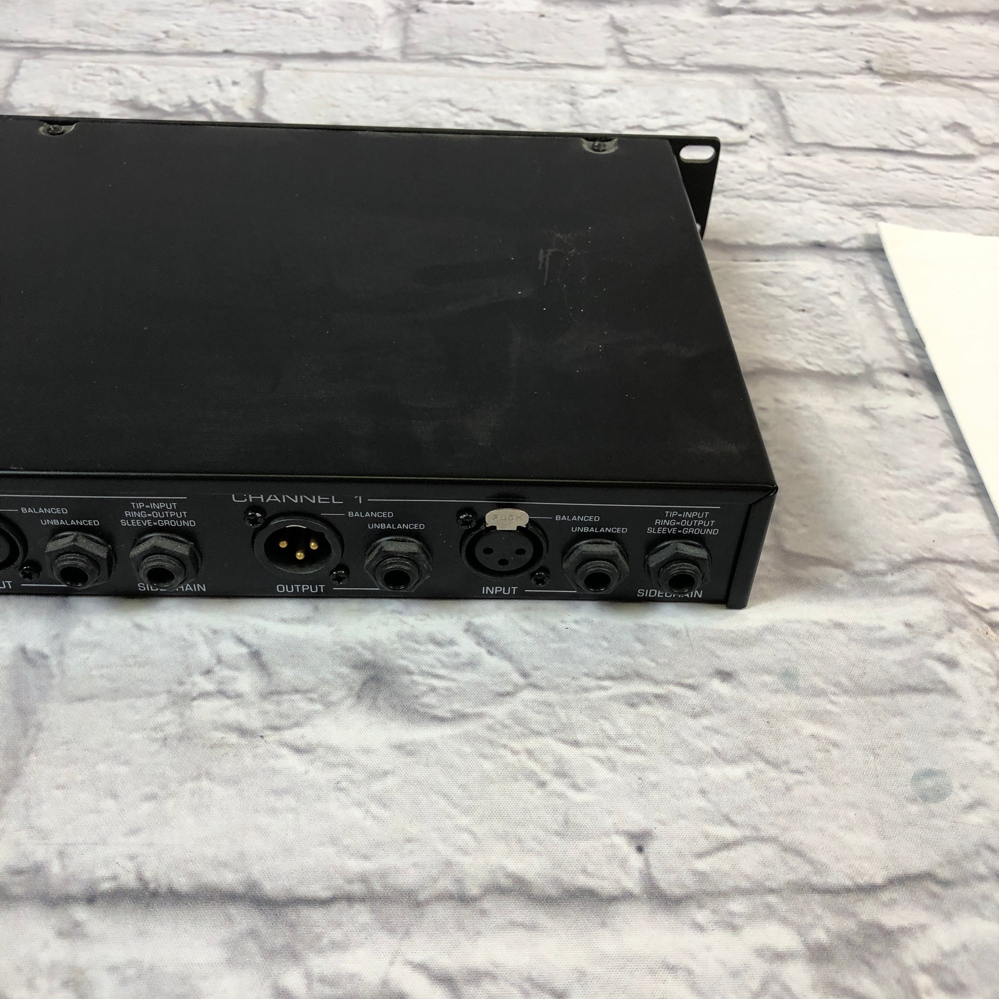 BBE Maxcom Dual Channel Compressor Limiter Gate