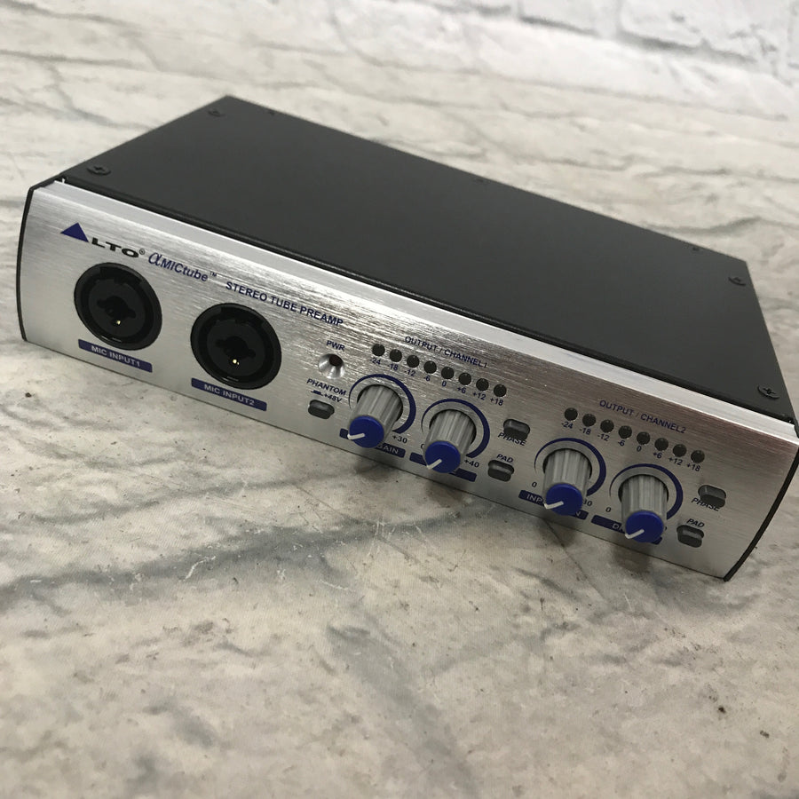 Alto Alpha MICTube 2 Channel Preamp