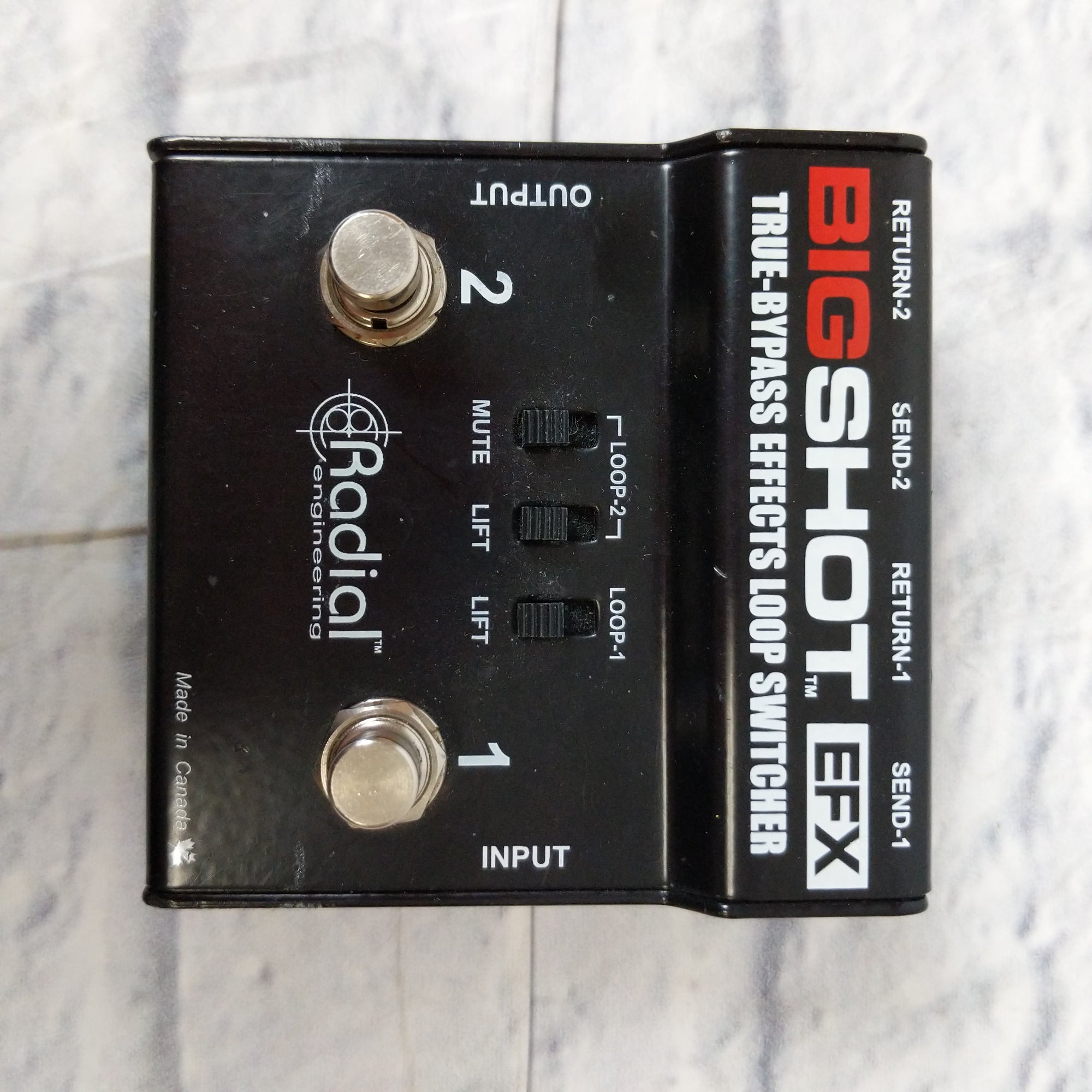 Radial Big Shot EFX Effects Pedal