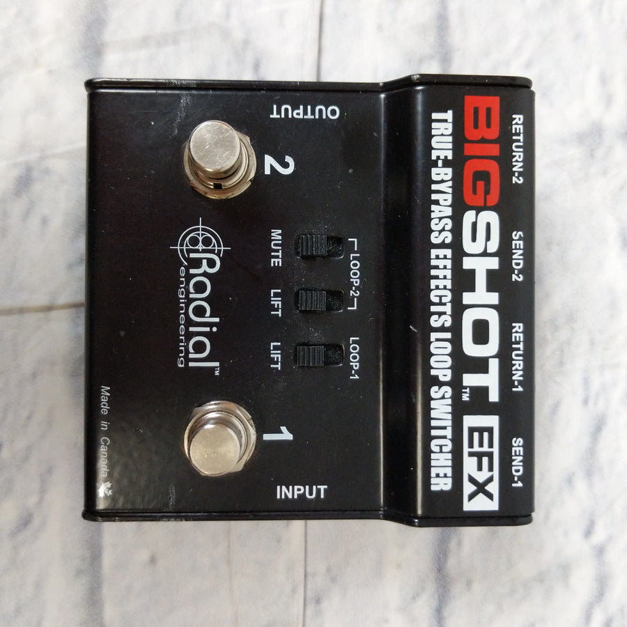 Radial Big Shot EFX Effects Pedal